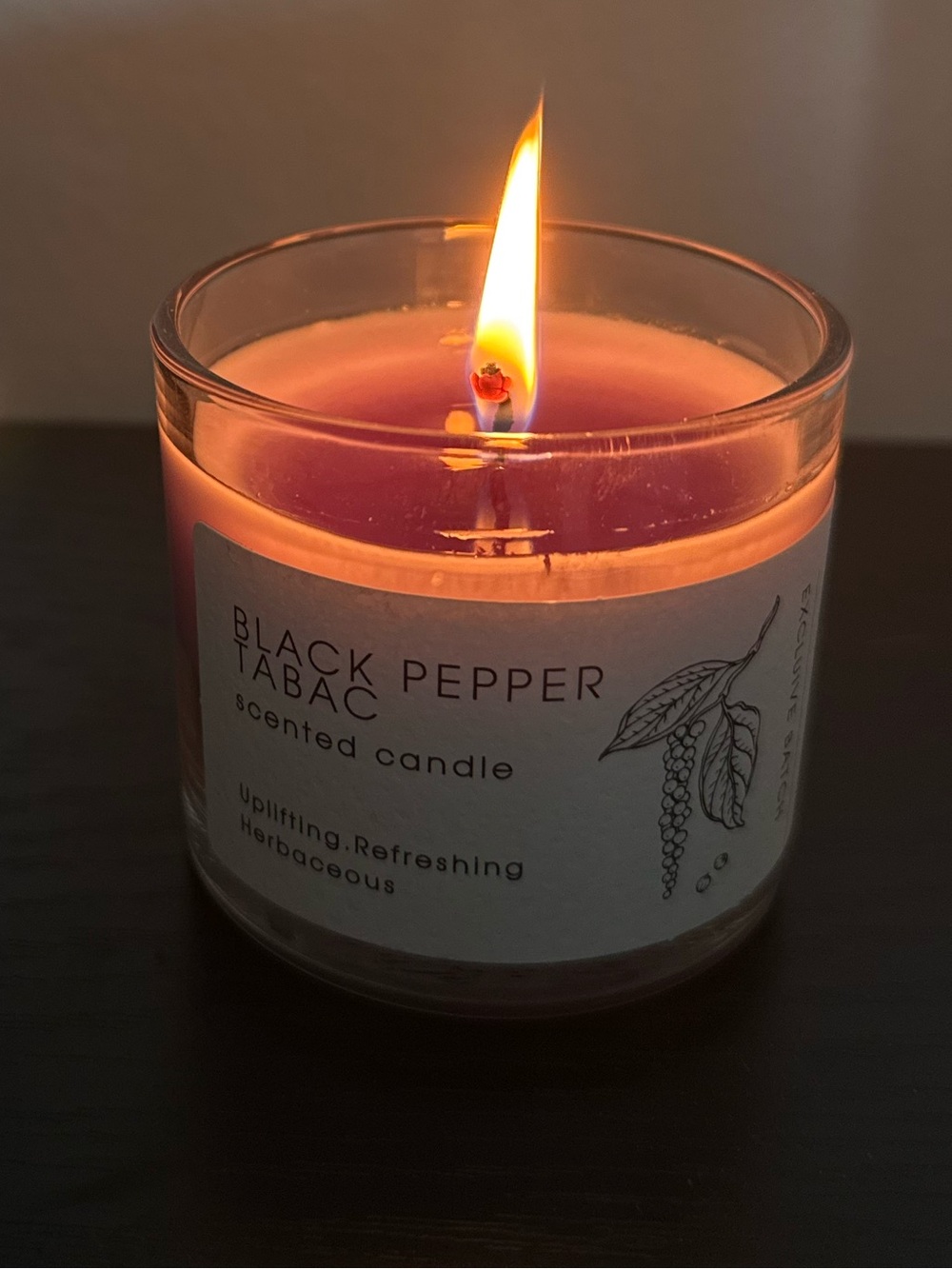 ISO- Black Pepper Tabac World Market Mini Candle